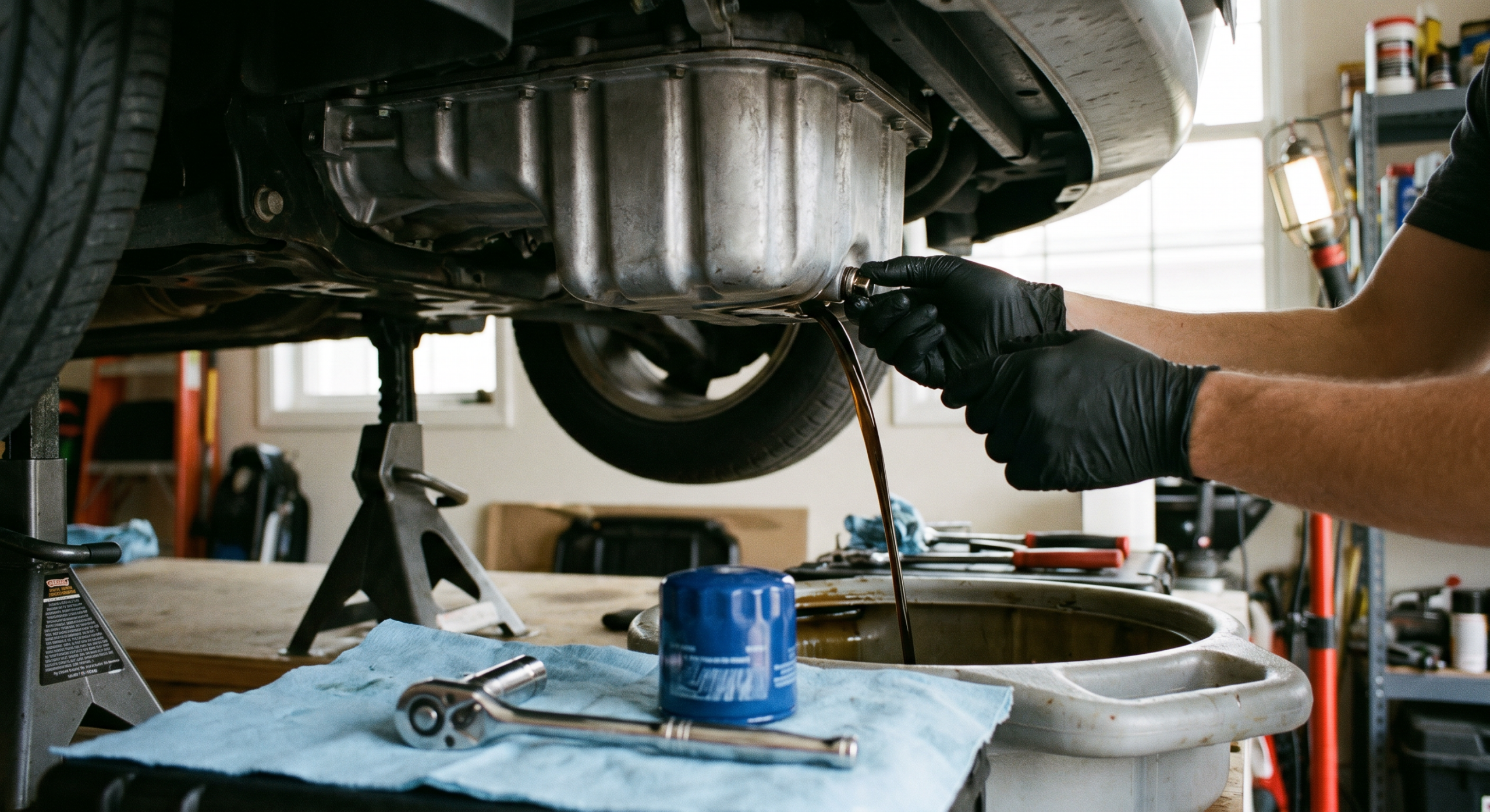 Faire vidange moteur soi-même pour les débutants